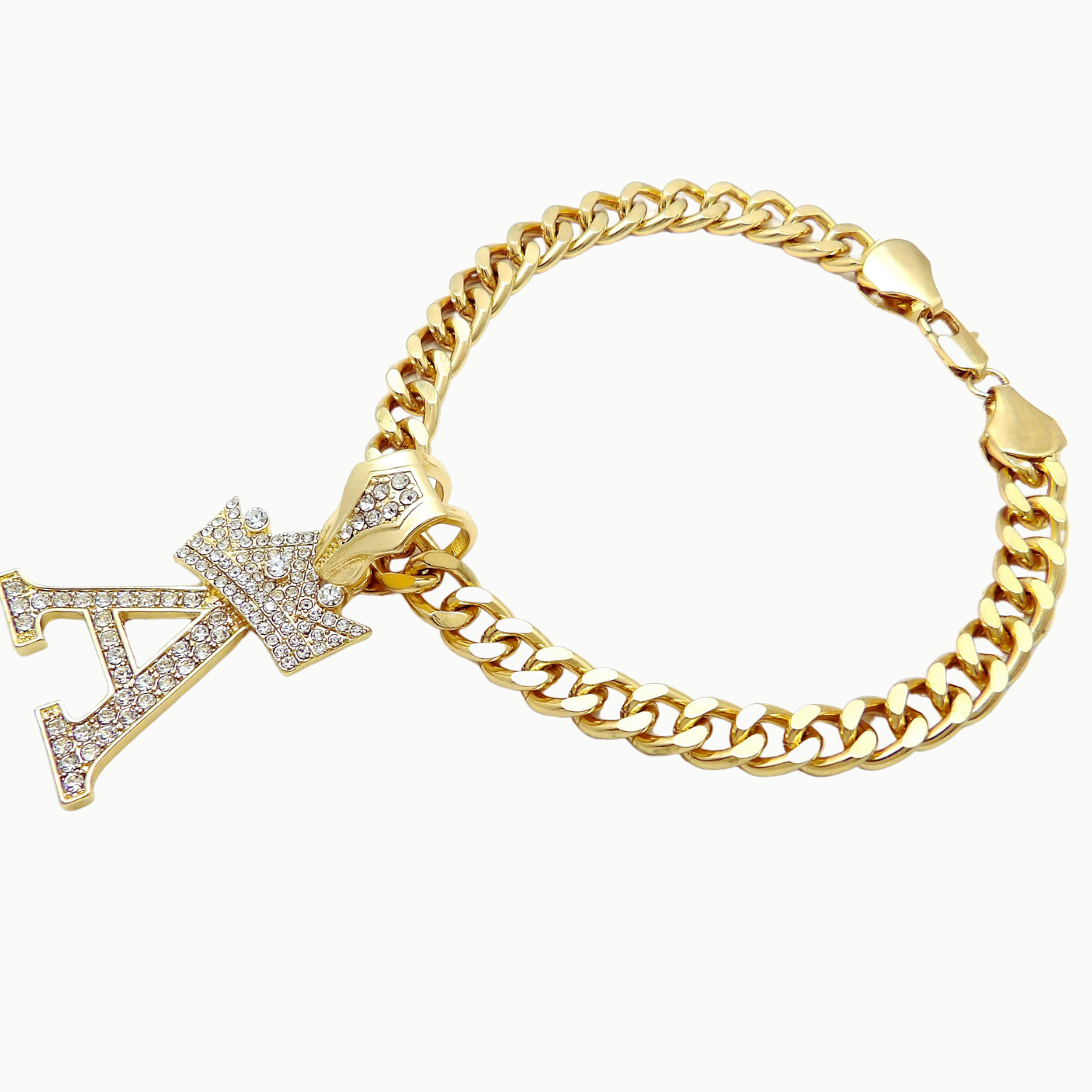 Initial-A-Dog-Chain-Necklace-side