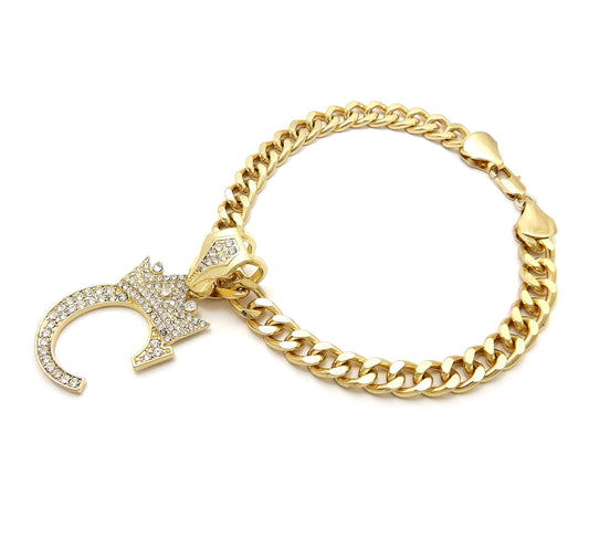 Initial-C-Dog-Necklace-Side