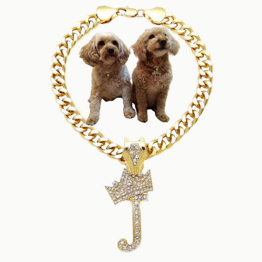 Initial-J-Dog-Necklace