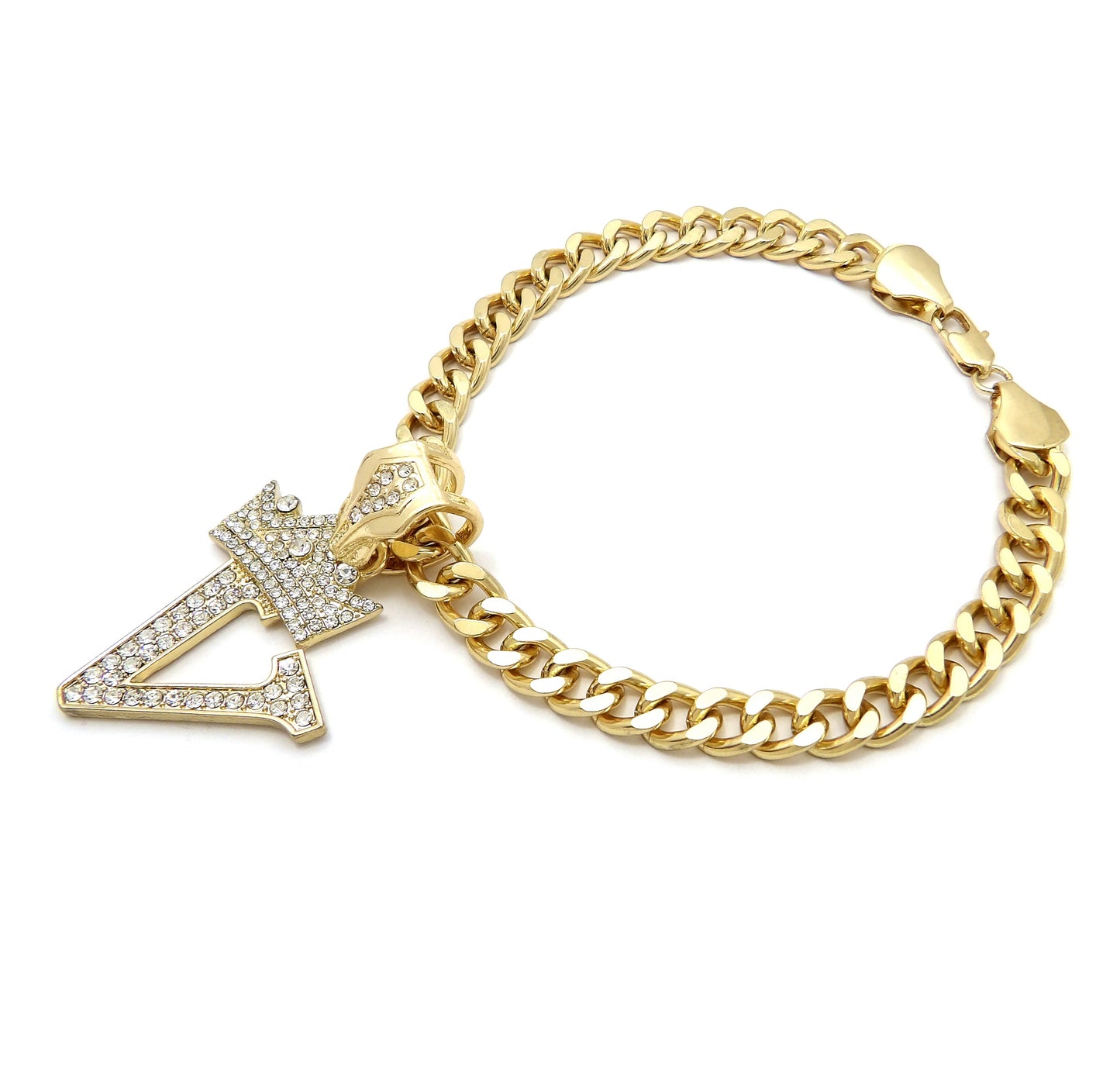 Initial-V-Dog-Necklace-Side