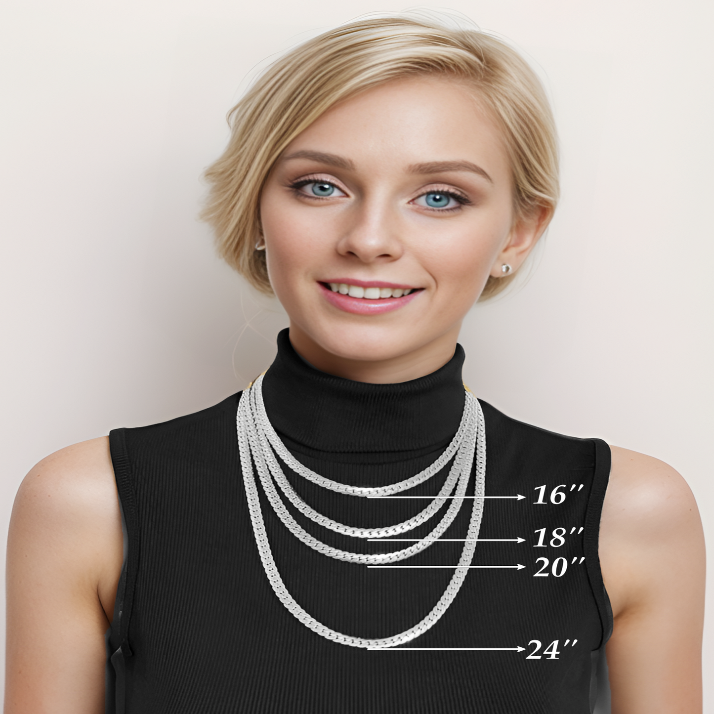 Miami Cuban Chain Necklace 6mm