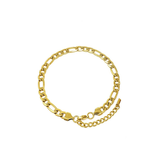STAINLESS-STEEL-FIGARO-ANKLET