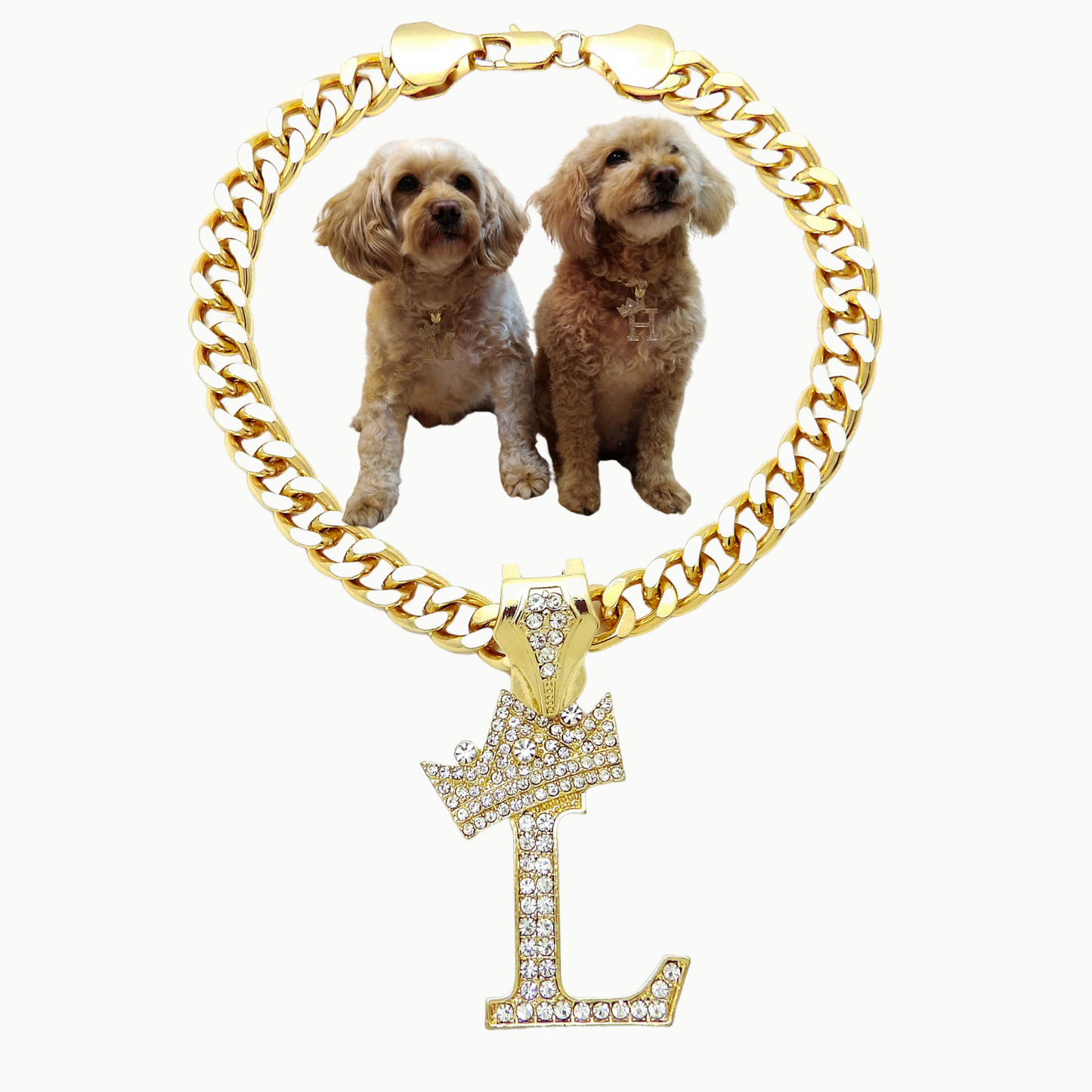 Initial-L-Dog-Necklace