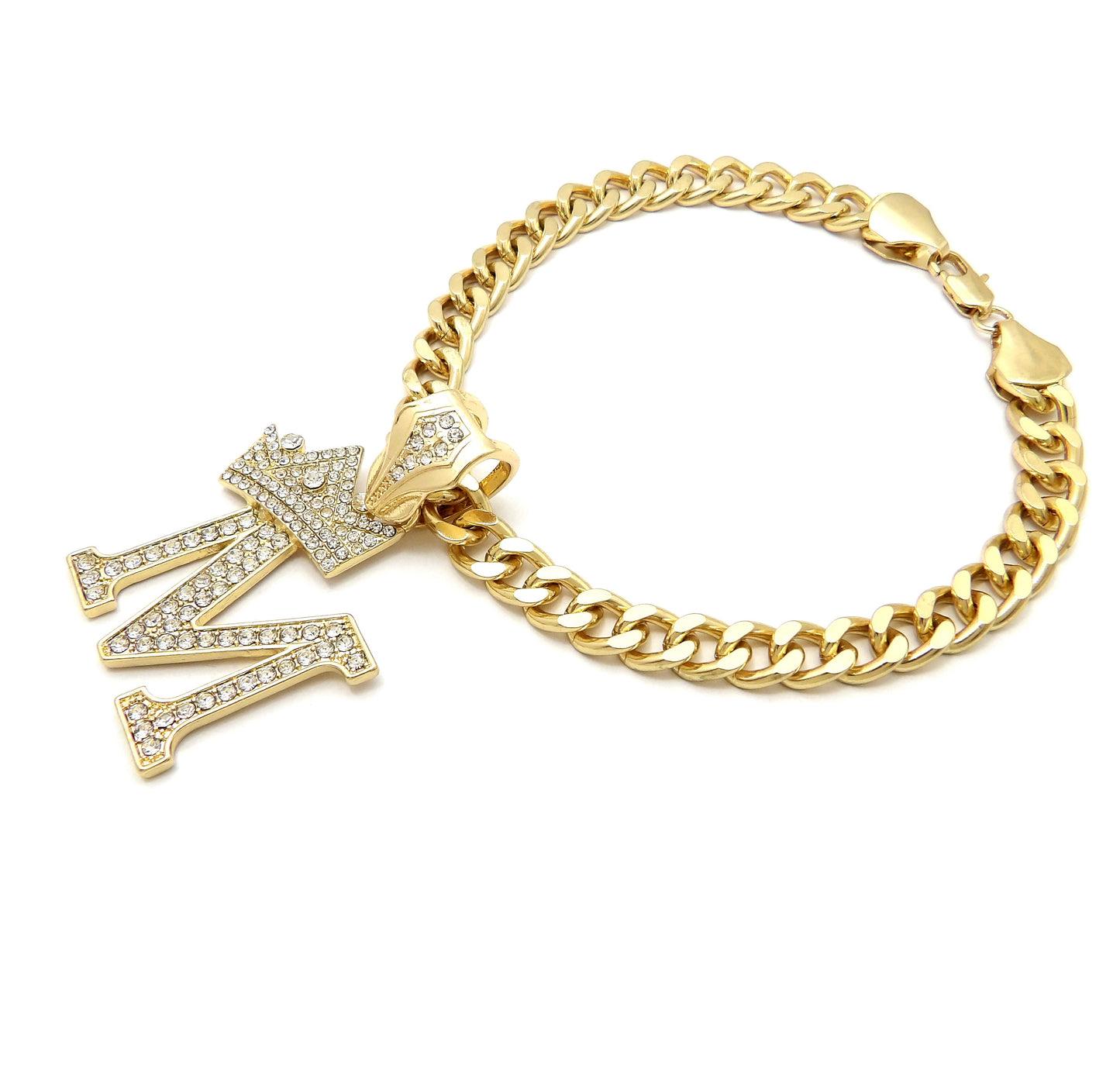 Initial-M-Dog-Necklace-Side