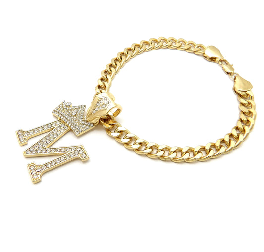 Initial-M-Dog-Necklace-Side