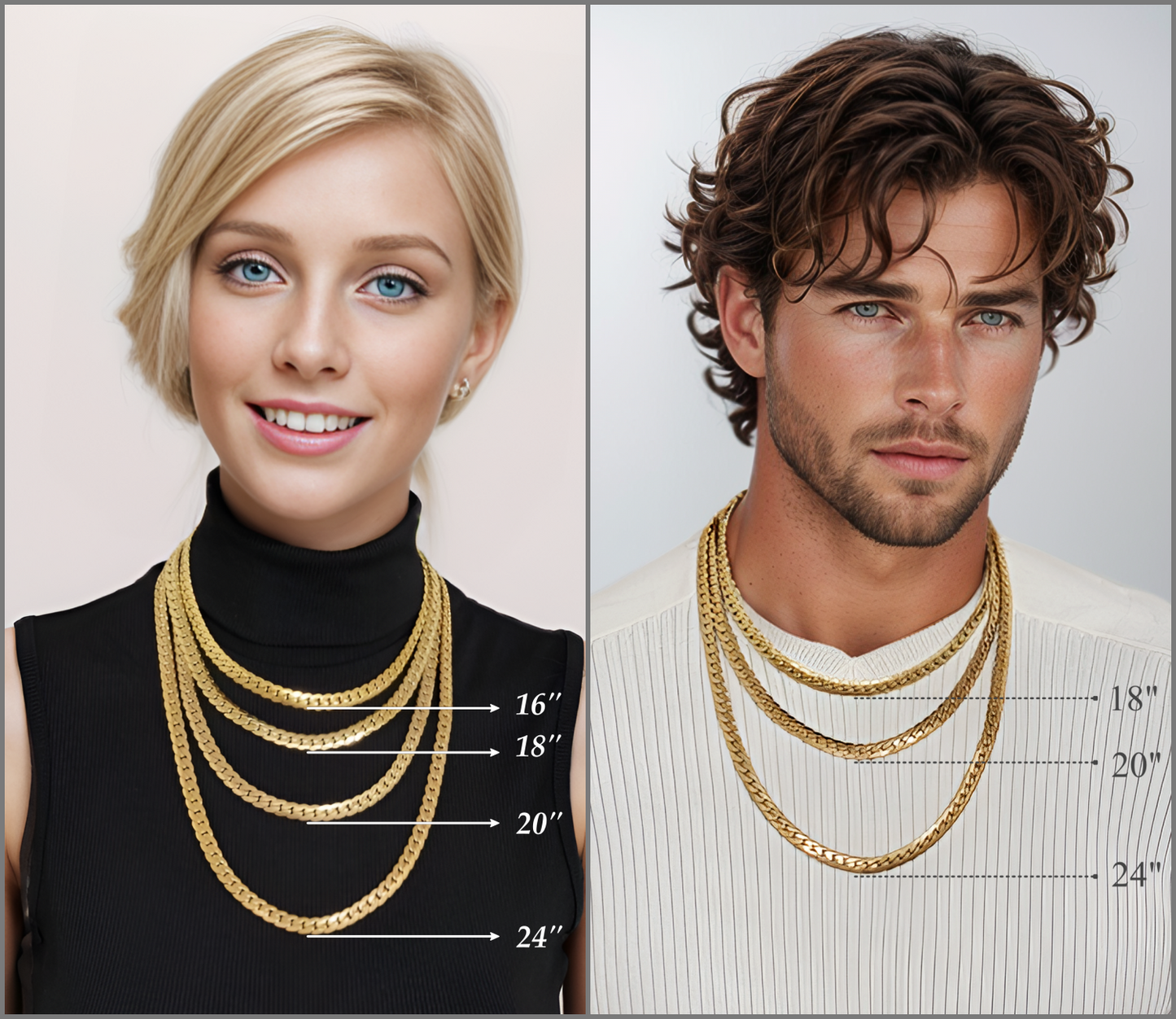 Miami Cuban Chain Necklace 8mm