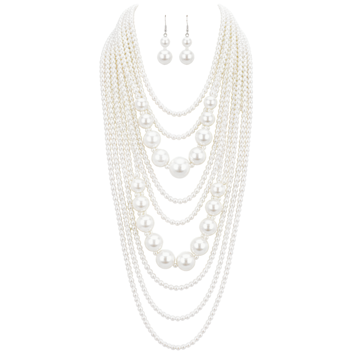 Multi-Strand-Pearl-Necklace-Hero-Cream-swatch