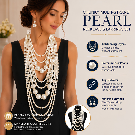 Multi-Strand-Pearl-Necklace-Infographic