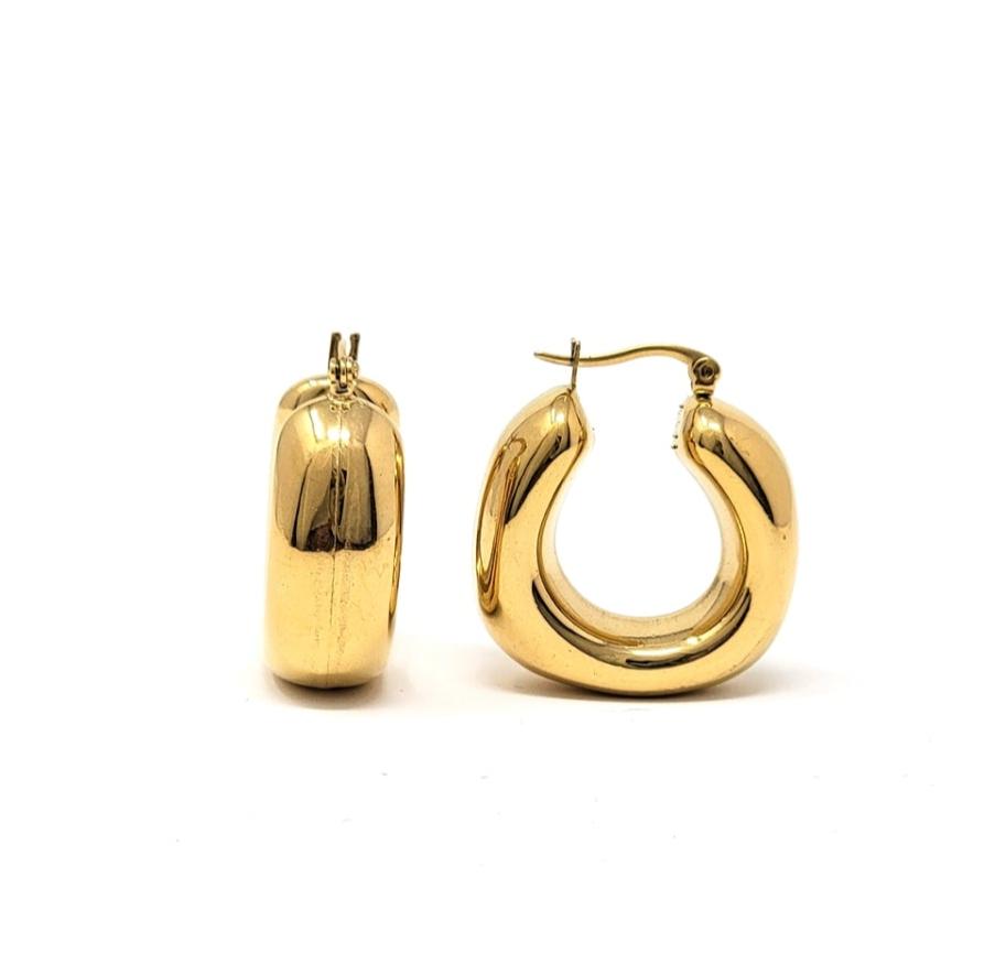 Stainless-Steel-Square-Hoop-Earrings