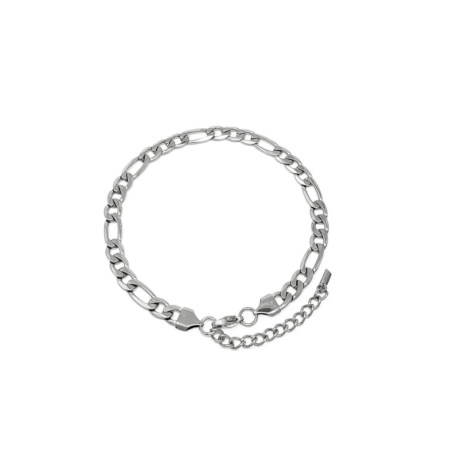 STAINLESS-STEEL-FIGARO-ANKLET